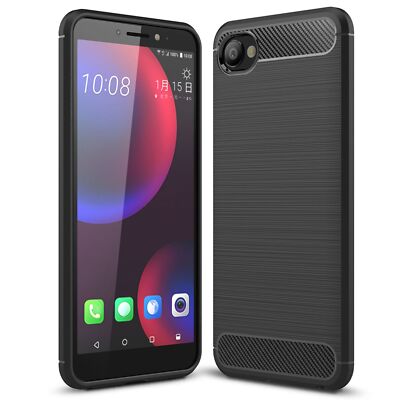 NALIA Matte Silikonhülle HTC Desire 12 Case Anti-Fingerprint stoßfest