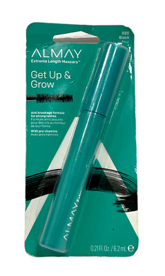 Almay One Coat Get Up & Grow Mascara #020 Black
