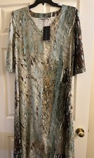 New Bryn Walker Liliana Acquario Abstract Dress XXSmall $218