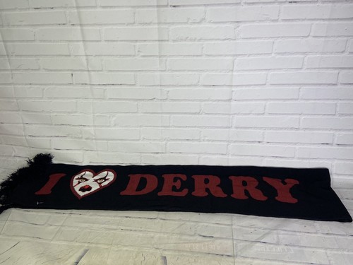 NEW IT Derry Pennywise Clown Horror Winter Scarf with Fringe Adult Unisex - Picture 8 of 10