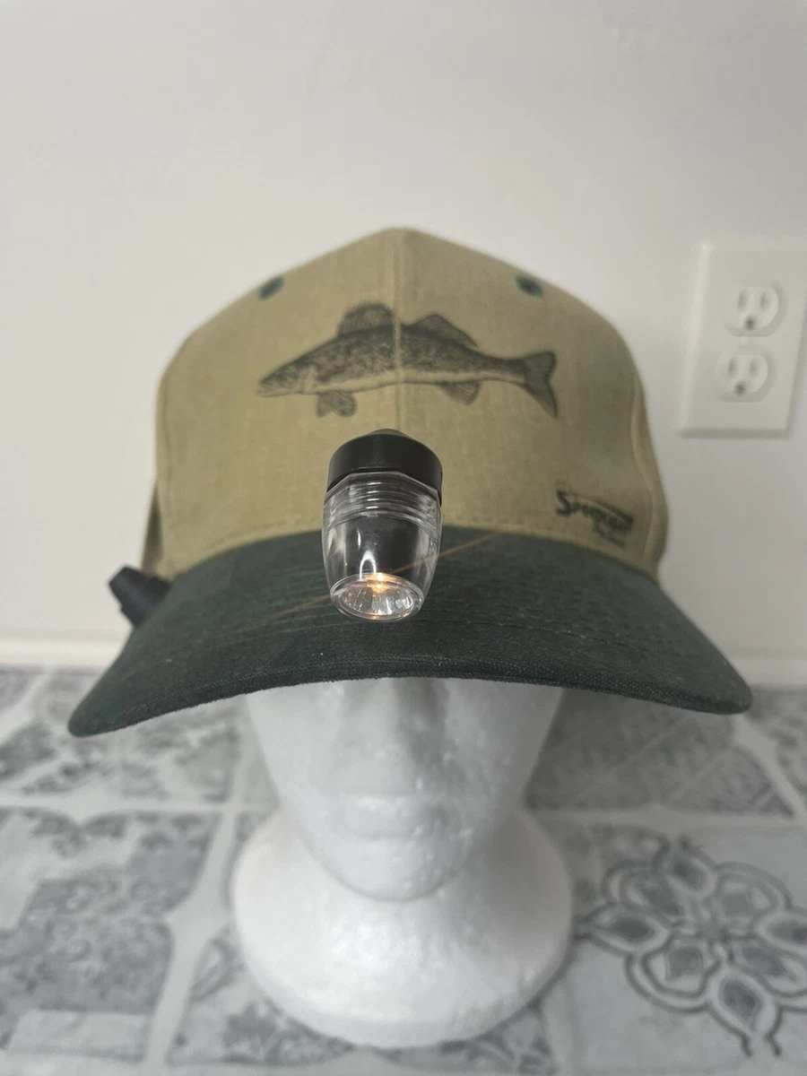 Speedlight Pro Series Walley Light Up Fishing Hat Cap ~ NWT