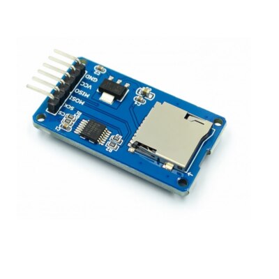 set of 1 SPI Interfaces  SDHC Mini TF Card   and Micro SD Card Reader Module new