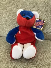 Cal Ripken Jr. 8, Salvino's Bammers, 4th of July Bear. 1999 Beanie Plush