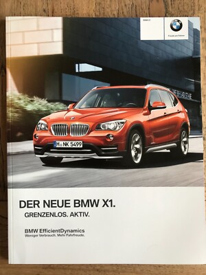 2014 BMW E84 X1 sDrive xDrive 18i 20i 28i 16d 18d 20d 25d 1 Brochure Brochure