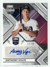 ANTHONY VOLPE 2018 Elite Extra USA 18U National Team Signatures AUTOGRAPH /99
