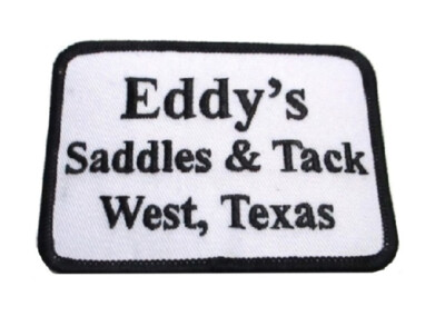 Rodeo Contestants Shirt Patch Eddy's Saddles & Tack West, Texas