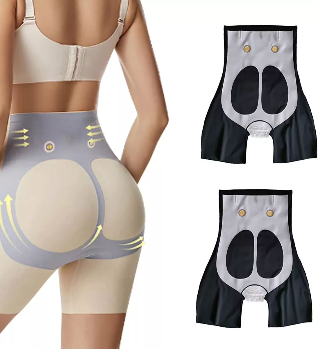 ElaShape - High Waisted Tummy Pants, Fiber Restoration Shaper