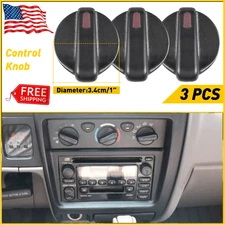 HVAC Fan 3PC Control Knobs Heater A/C Temperature For 1995-2004 Toyota Tacoma US