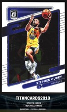 Stephen Curry 2021-22 Donruss Optic Golden State Warriors #128
