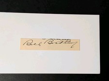 Bill Bradley (d.1954) Signed Cut Debut 1899 Chicago Orphans T206 Fed League Era