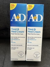 A Lot 2 A D Treat  Heal Diaper Rash Zinc Cream Dimethicone Aloe 4oz Ex 03/2028