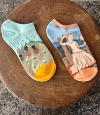 Bonne Maison | Set of 2 | Unisex Socks | Cotton | Size UK 4- 8 | non-show socks