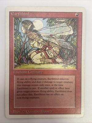 Earthbind Revised Magic: The Gathering MTG Light Played LP