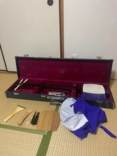 Shamisen Japanese Traditional Musical Instrument with Hard Case Bachi Set