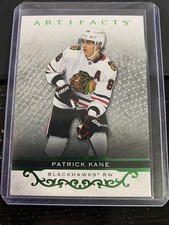 2021-22 Upper Deck Artifacts - Stars Patrick Kane #103 Neon Green