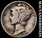1940 Silver Mercury Dime-Scarce Better Date No Reserve #G9823