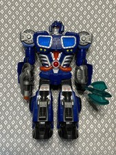 2012 HAP-P-KID TOY Happy Kid Robot 15" Tall Light Sound Talking Turbo Fighter