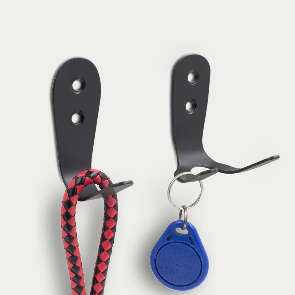 10 Pcs Stainless Steel Hooks Wall Mounted Hanger Coat Rack Clothes for ...