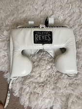 White Cleto Reyes Open Face Headguard Size Large