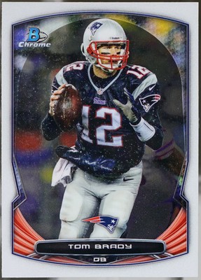 2014 Bowman Chrome #28 Tom Brady Football NM