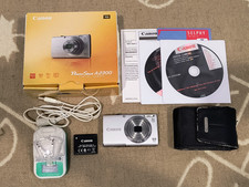 Canon PowerShot A2300 16.0MP Digital Camera - Silver Fully Working Good Shape