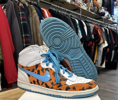 Nike Fred Flintstone Big High QK Sneakers 9.5 370428841 Great Condition 2009