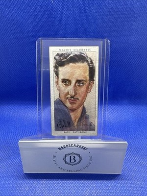 1934 Player's Film Stars Series 3 Basil Rathbone #40