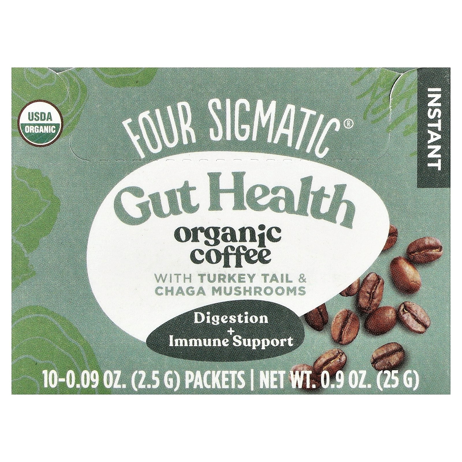 Four Sigmatic Mushroom Coffee Mix, 10   0,09   25