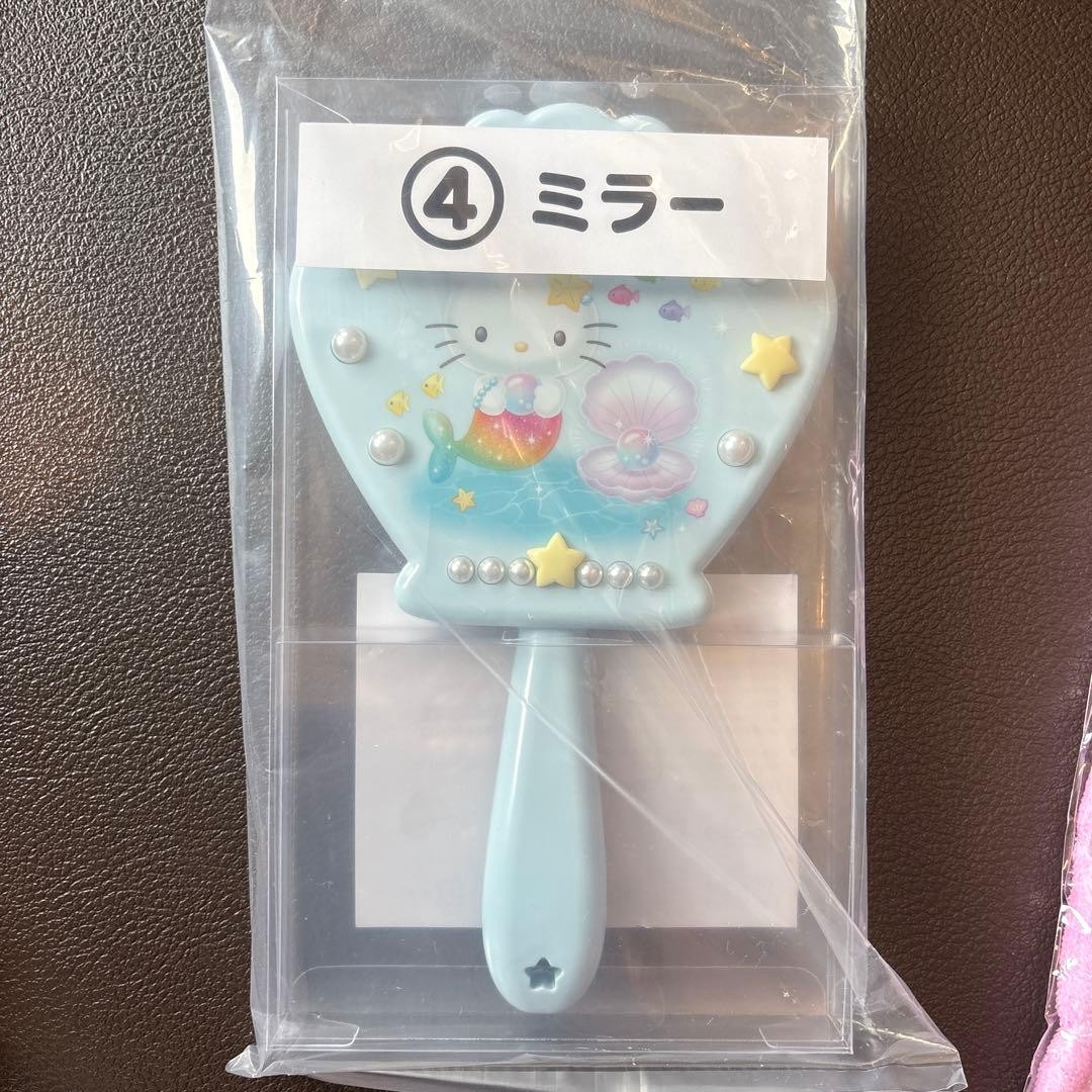 Sanrio Hello Kitty Hand Mirror Mermaid Light Blue | eBay