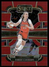 2024 Panini Select WNBA #99 Karlie Samuelson #99 Red Prizm #/149