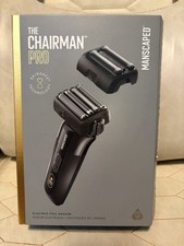 Manscaped the Chairman Pro Electric Foil Shaver Men, 2 Interchangeable Heads