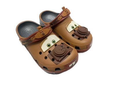 Cars Mater Clogs Unisex Adult Crocs Classic Clog Tow Mater Sandal Boy Shoes