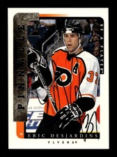 1996-97 Pinnacle Be a Player #40 Eric Desjardins Auto Autograph FLYERS