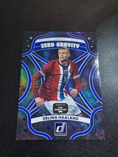 2025-26 Panini Donruss soccer zero gravity-Erling Haaland-blue 129/199