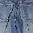 B'SCOPE Men's Blue Denim Bootcut Jeans Regular Fit Mid Rise Medium Wash — photo 2
