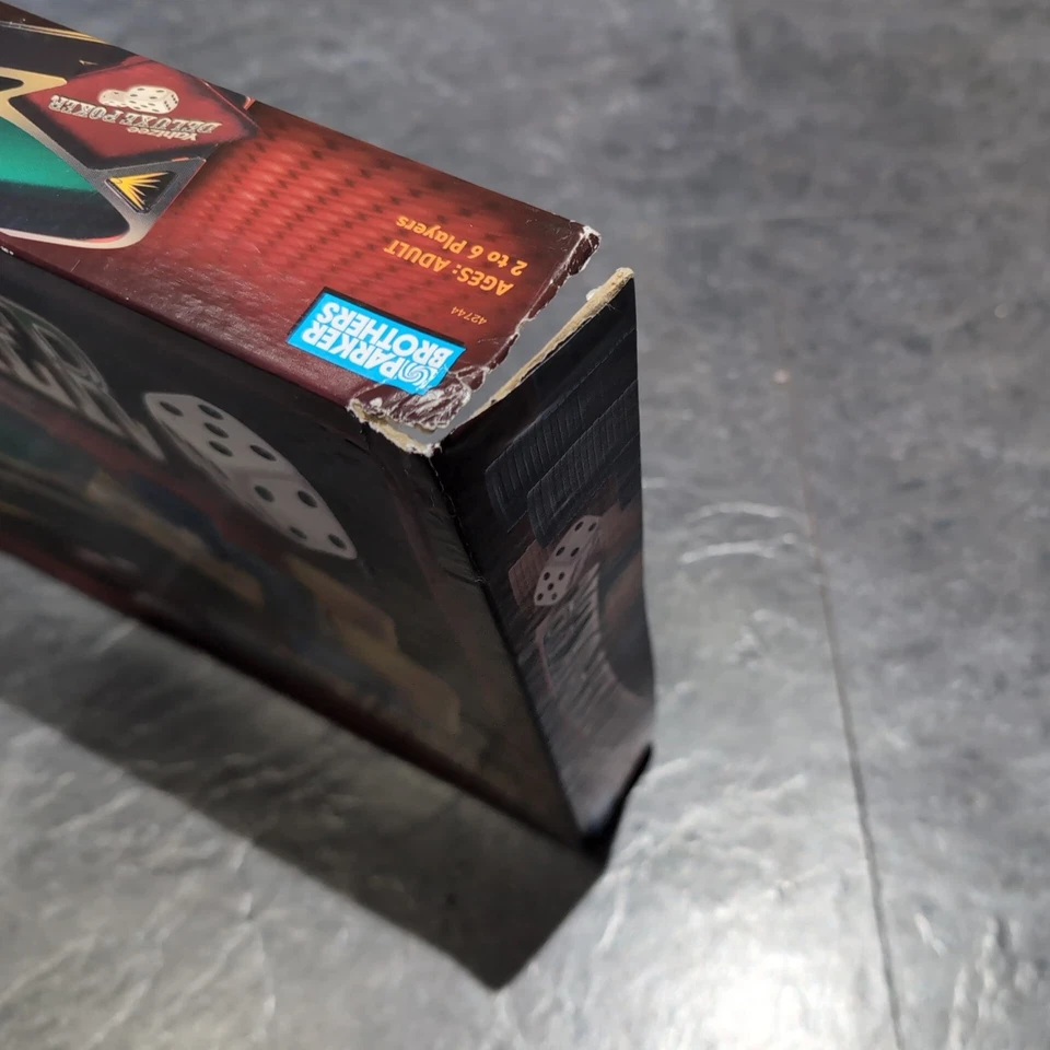 Yahtzee Deluxe Poker Game Parker Brothers Hasbro 2005 - 100% Complete - Image 2 of 4