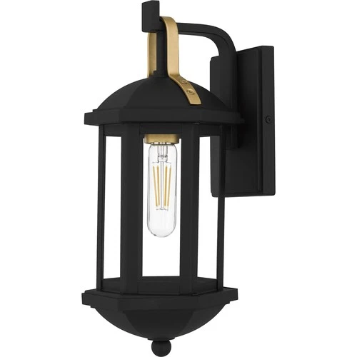 Quoizel CFD8406 Crestfield 15" Tall Outdoor Wall Sconce - Black - Picture 7 of 7