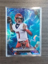 2024 Wild Card 7 Card Stud Kaidon Salter #CD7CE-KS 2/5 Blue Backround