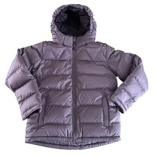LL Bean Kids Down Jacket Medium 10-12 Waterproof Downtek Puffer