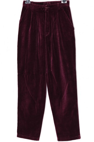 1988–1993, Polish Velvet Leisure Trouser with High Waist Suppression