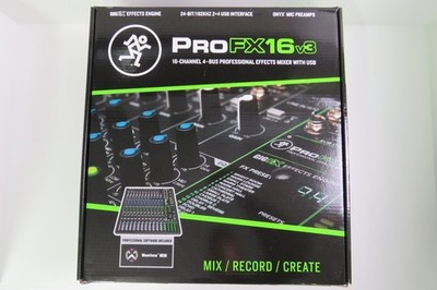 Mackie PRO FX 16 v3  - Professionelles 16-Kanal USB Mixer Gerät - Top Zustand !