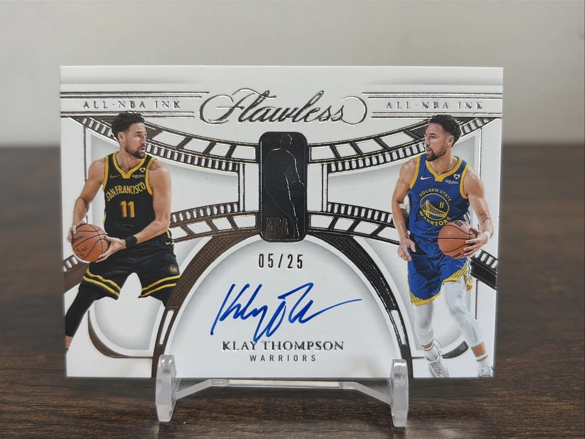 Klay Thompson Basketball Autographed Sports Trading Cards 