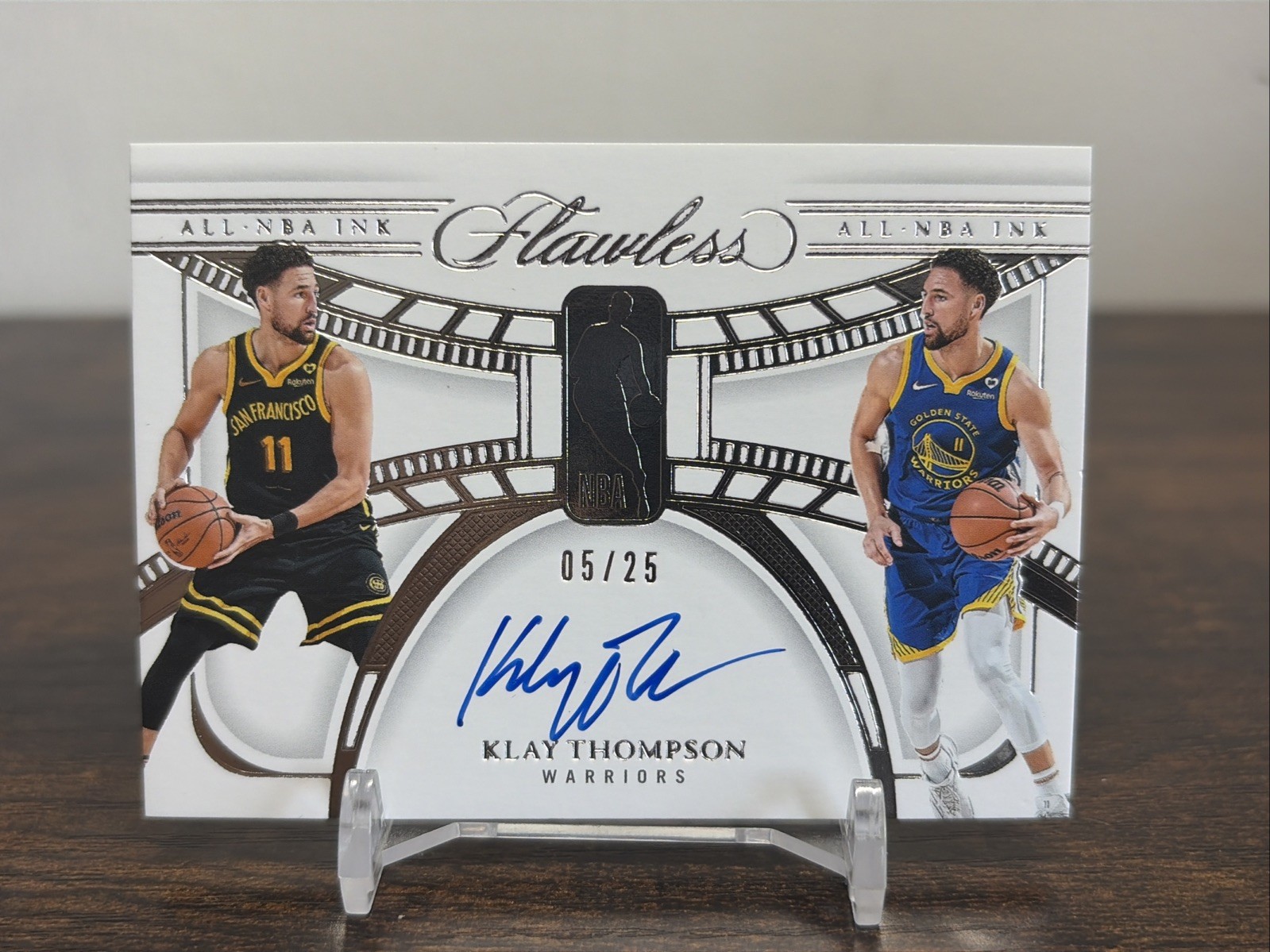 2023-24 Flawless All-NBA Ink Klay Thompson Auto /25 Warriors #ALL-KYT