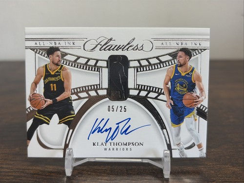 2023-24 Flawless All-NBA Ink Klay Thompson Auto /25 Warriors #ALL-KYT