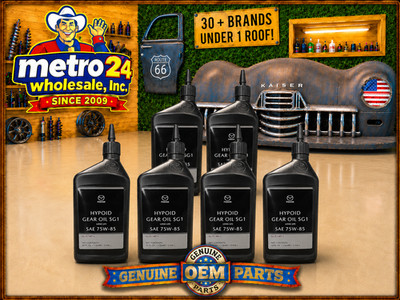 (6) genuine Mazda Hypoid Gear Oil SG1 SAE 75W-85 000077SG1QT same as dealer
