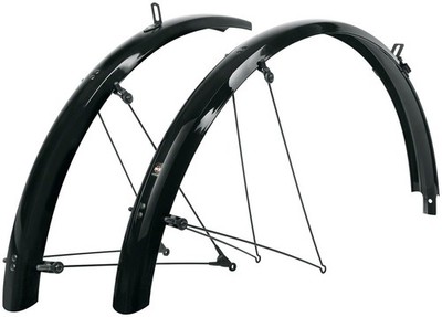 SKS B53 Bluemels Full Coverage Fender Set - 53mm, 26 x 1-1.9'', Black