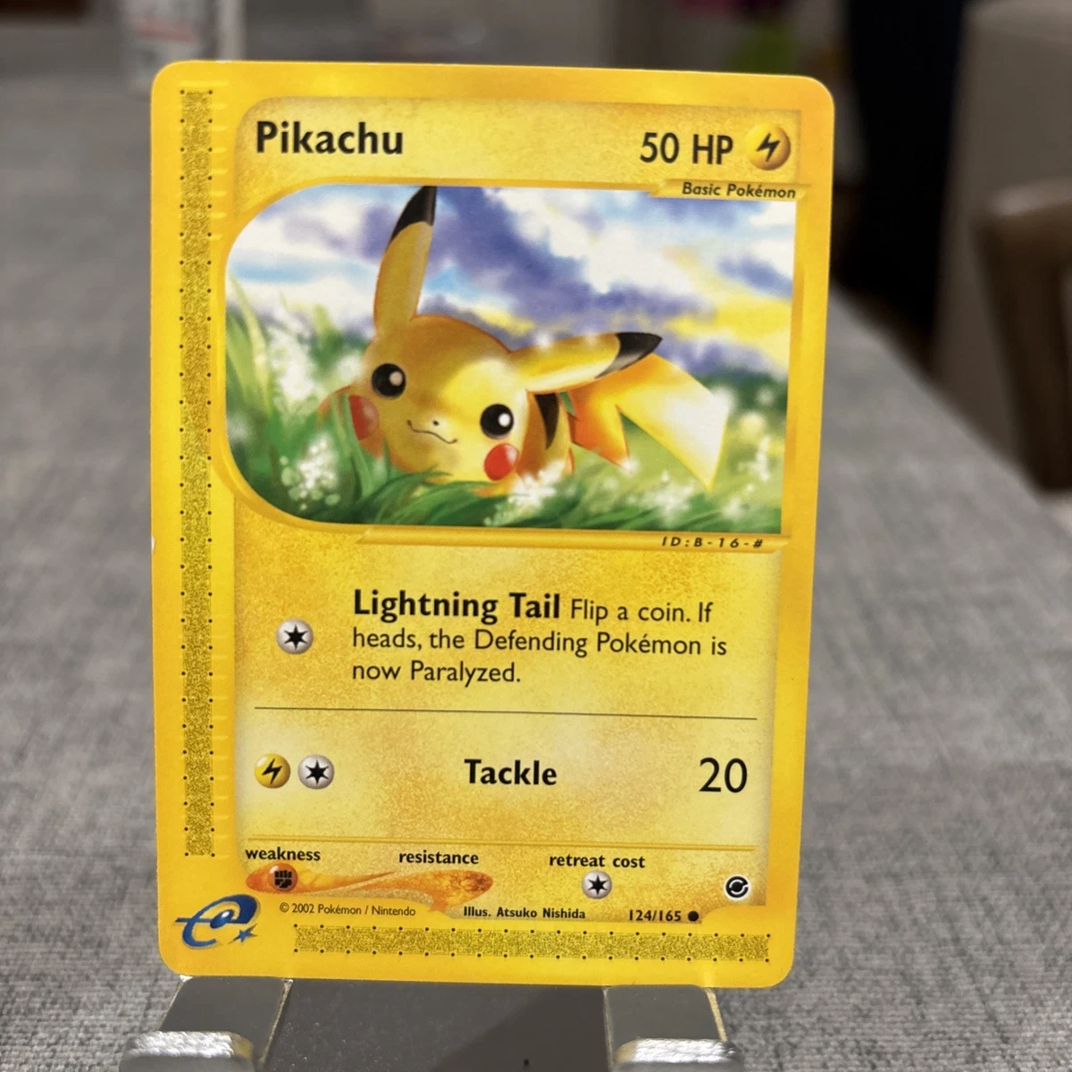 Pikachu Pokémon TCG Expedition Base Set Individual Collectible