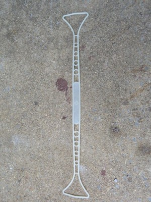 White Replacement TUPPERWARE 22 1/2'' Cake Pie CARRIER HANDLE Strap #624