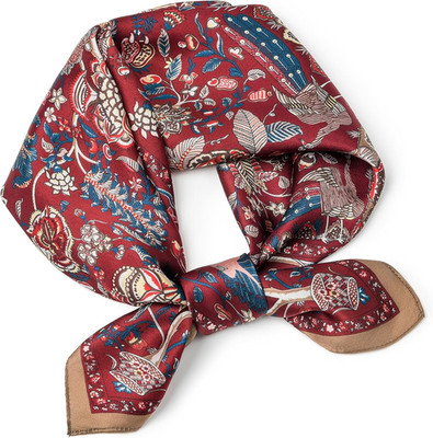 100% Mulberry Silk Scarf 25.6''x25.6'' Square Women Neckerchief Headscarf - Lightw