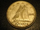 1948 Canadian Dime